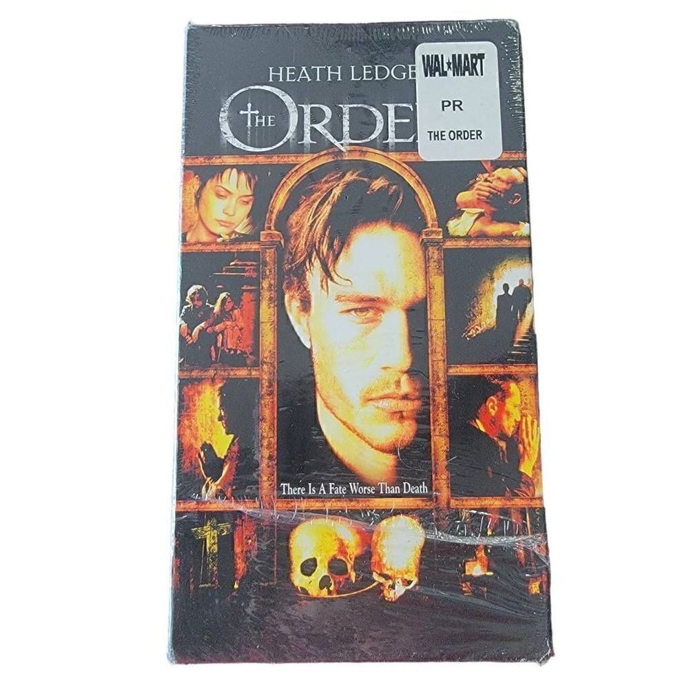 The Order (VHS, 2002) Heath Ledger Horror Occult VHS Movie Sealed
